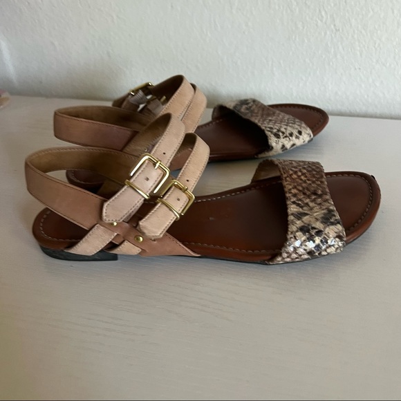 Clarks | Indira Rue Python Sandals - Picture 3 of 7